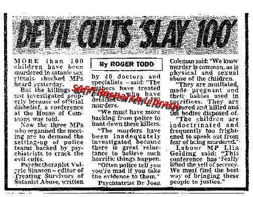 Devil Cult Slays 100