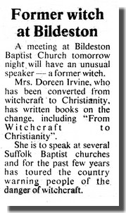 Doreen Irvine's Lecture at Bildeston - East Anglian Daily

Times 22nd May 1981