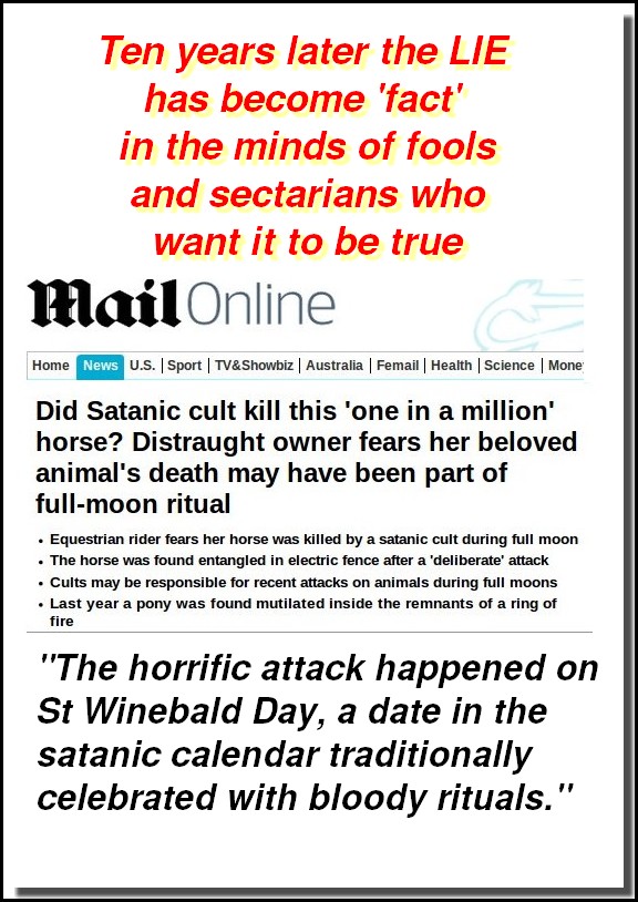 St Winebald's Day lie becomes Fact- with a twist.