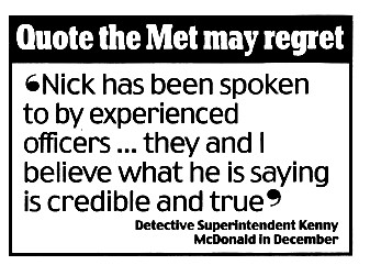 The quote the Met may regret 'credible and true'