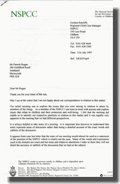 Image of Gordon Ratcliffe's Letter