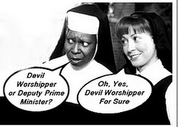Two Nuns Talking